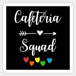 School Cafeteria Squad Sticker